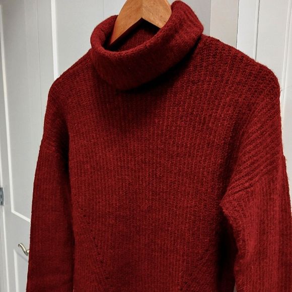 Abercrombie Sweater Dress/Tunic Ribbed Turtleneck - Picture 2 of 9